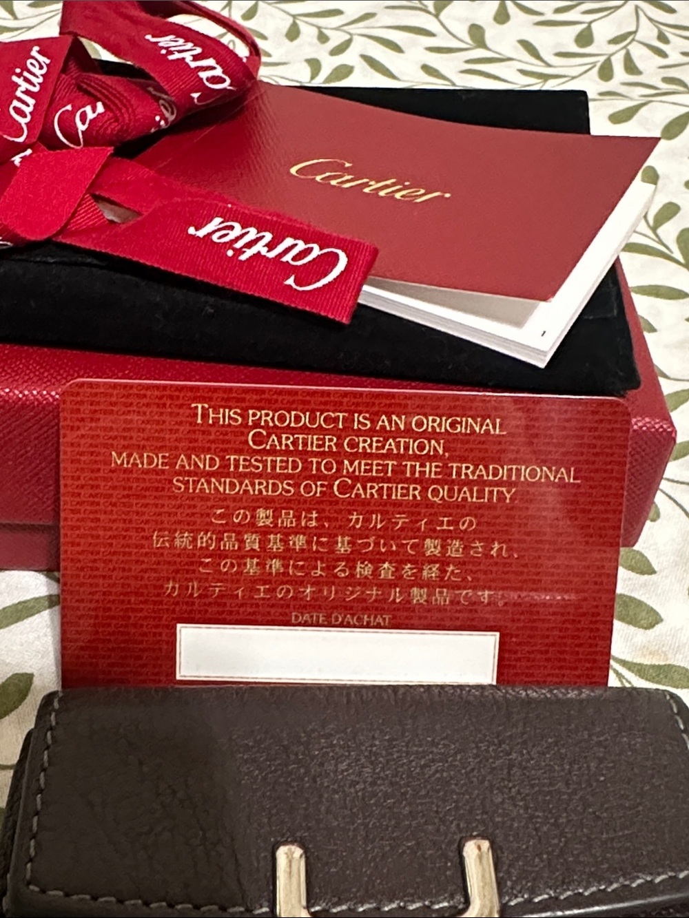 Cartier Leather Compact Wallet - Picture 14 of 15